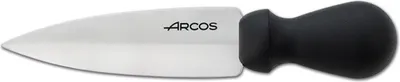 Produktbild von Arcos 792600 - Parmesan-Käsemesser (rostfreier Stahl, 140 mm, Polypropylen-Griff, schwarz, Kunststoff)