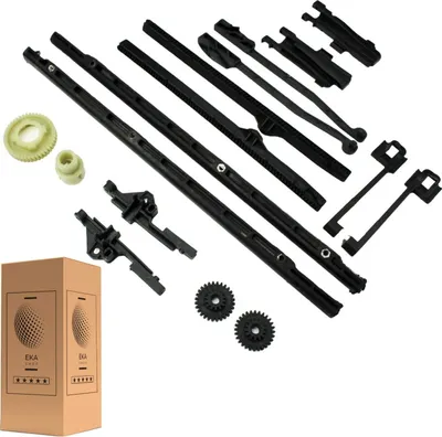Produktbild von Schiebedach Reparatursatz kompatibel für Land Rover Freelander 1 L314 | Schiebedach Sonnendach Reparatur Set | 16-teilig | OE EFM100050 EFM100060 | Neu