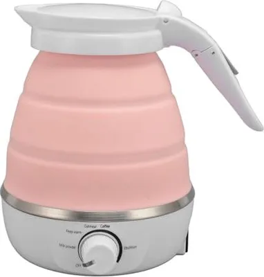 Produktbild von Tragbarer faltbarer Wasserkocher, 850 W, automatischer Abschaltung, 600 ml, Silikon, Warmwasserbereiter