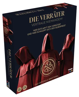 Produktbild von Brettspiel Die Verräter, Bluff & Taktik, ab 12 Jahren, Gesellschaftsspiel