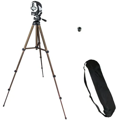 Baustativ 1,30 m, Aluminium, 1/4 Zoll & 3/8 Zoll, inkl. Tasche