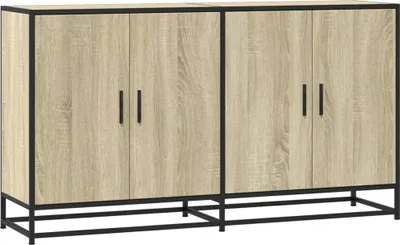 Immagine prodotto di Credenza Rovere Sonoma 134x35x76 cm in Truciolato