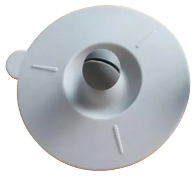 Produktbild von Silikon-Becherdeckel, staubdicht, rund, universeller Teedeckel mit Griff für Glaskeramikbecher, Grau
