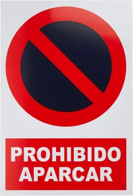 Productafbeelding van Verkeersbord 'Prohibido aparcar' - Multicolor Signalisatie