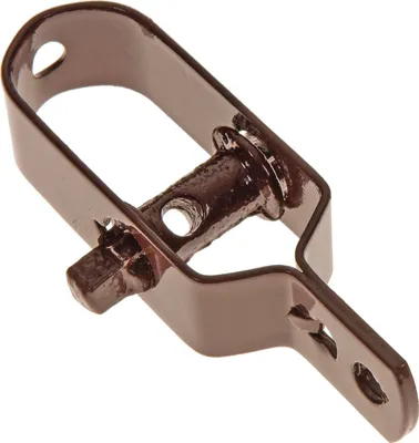 Produktbild von Drahtspanner 100mm x 28mm x 20mm in versch. Farben – braun / 1 Stück