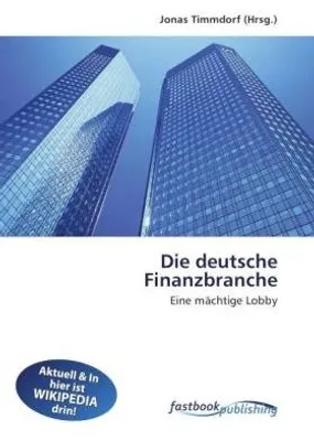 Produktbild von Die deutsche Finanzbranche
