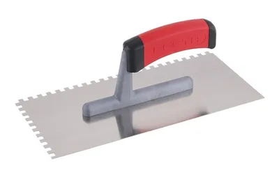 Produktbild von Glättkelle Profi 280x130 6 Nirosta mit Gummigriff FESTA