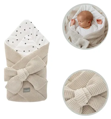Produktbild von Babytüte Waffel Beige Sleepee