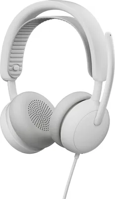 Produktbild von Logitech Zone Wired 2, Kabelgebunden, 20 - 20000 Hz, Anrufe/Musik, 223,5 g, Kopfhörer, Weiß