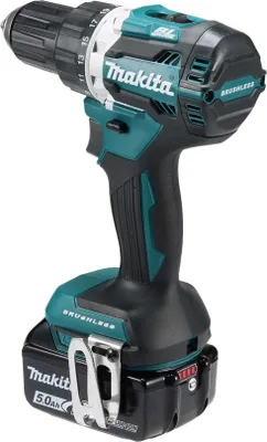 Produktbild von Makita DDF484RTJ Akku-Bohrschrauber 18V, inkl. 2x 5,0Ah Akku & Netzteil