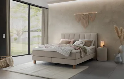 Produktbild von Hasena Pronto Reina Boxspringbett Eiche bright