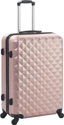 Immagine prodotto di Set Trolley a Custodia Rigida 3 pz Oro Rosa in ABS
