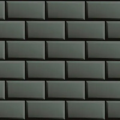 Produktbild von Profhome 383571-GU Stein Kacheln Tapete Design glänzend anthrazit grau 5,33 m2