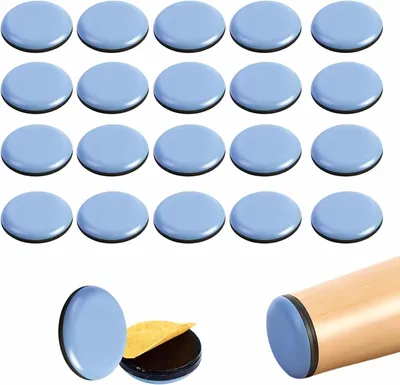 Produktbild von 20 Stück selbstklebende Teflongleiter Ø20mm für schwere Möbel