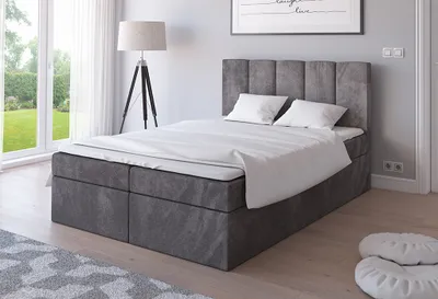 Produktbild von Boxspringbett Schlafzimmerbett CLAMOR 160x200cm inkl.Bettkasten