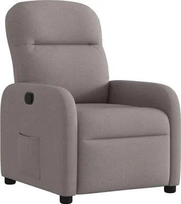 Obrázok produktu pre relaxačné kreslo vidaXL Taupe Fabric