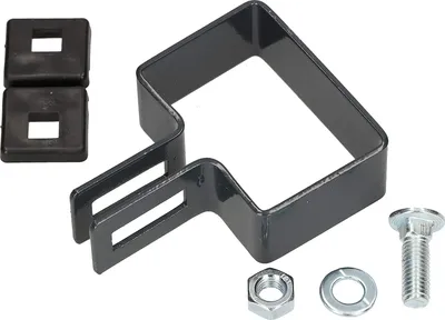 Produktbild von KOTARBAU® Zacisk koncowy prostokatny 60x40mm Zacisk do slupków ogrodzeniowych antracyt Mocowanie paneli z siatki drucianej