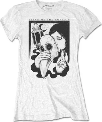 Produktbild von Bring Me The Horizon Plague White S Damen T-Shirt