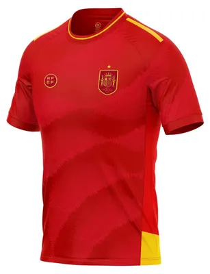 Produktbild von smartketing T-Shirt Spanien 1. Team 2024, Unisex, für Erwachsene