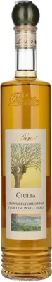 Produktbild von Berta Giulia Grappa di Chardonnay 700 ml.