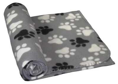 Immagine prodotto di Nobby Pile Plaid "PIPPA" Classic grau; L x B: 70 x 100 cm