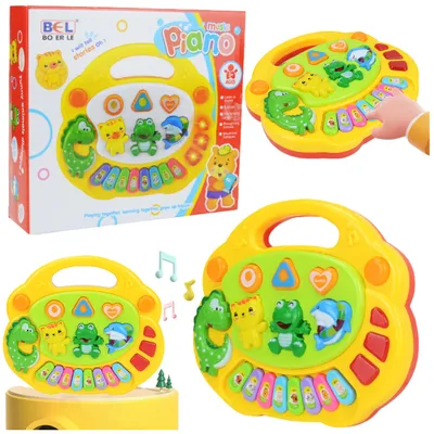 Image de Musique de piano interactive pour les enfants Mélodies de sons d'animaux