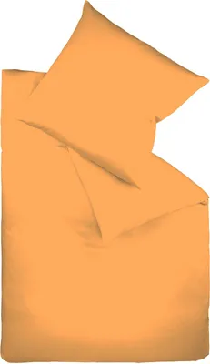 Produktbild von fleuresse Satin Bettwäsche Colours 155x200  cm +  80x80 cm Gold