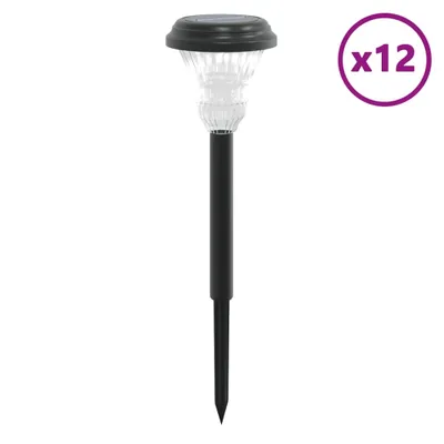 Obrázek produktu pro Solární osvětlení cesty se zemními hroty 12 ks bílé