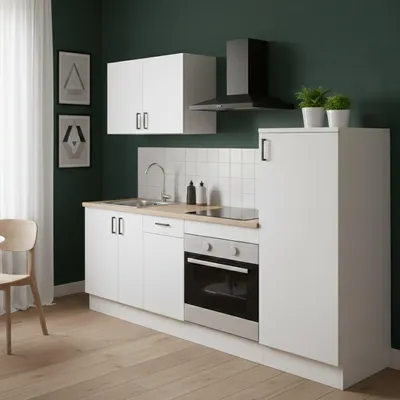 Immagine prodotto di Telinea - Cucina, Bianco, un Cassetto, Elettrodomestici non inclusi