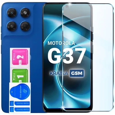 Imagen del producto de Cristal templado 9H. Protector de pantalla para Motorola G37