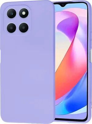 Produktbild von Techsuit Soft Flex Back Cover Hülle für HONOR X6a - Hell lila