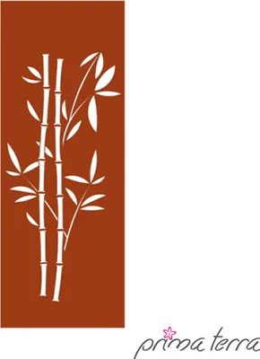 Produktbild von Edelrost Sichtschutzwand Bambus Prima Terra