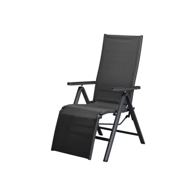 Produktbild von Livarno Home Alu Relaxsessel Houston Terrassenstuhl Stuhl Gartensessel Grau NEU