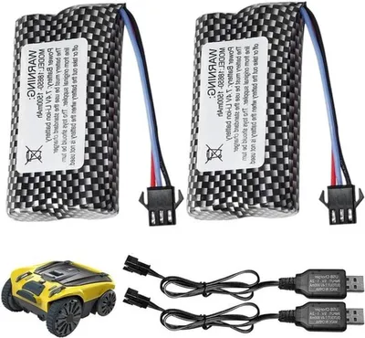 Wiederaufladbare Li-ion Lipo Batterie 7.4V, Hauptbild