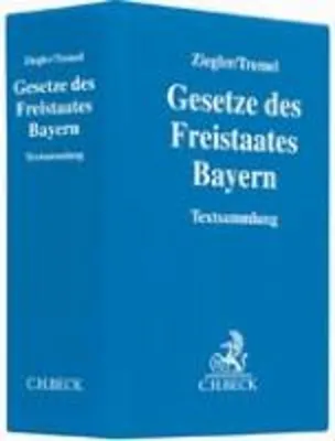 Produktbild von Gesetze des Freistaates Bayern (ohne Fortsetzungsnotierung). Inkl. 158. Ergänzungslieferung