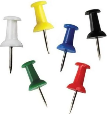 Immagine prodotto di Spille "Essentials" confezione da 25 SG37383 (taglia unica) (colorate)
