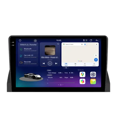 Zdjęcie produktu dla Radio samochodowe Android do Mercedes-Benz C-Klasse W204 2007-2014 Wireless CarPlay Android Auto GPS Navi 2K 128GB 9 cali 4G BT Sterowanie Kierownicą