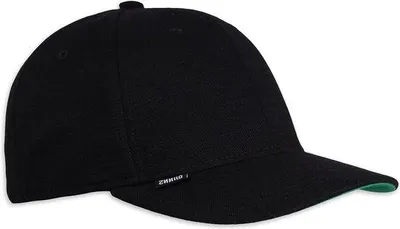 Produktbild von Famanu Baseball Cap 6-Panel TrueFit Curved Visor - Schwarz