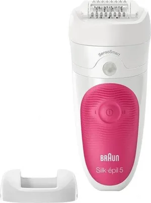 Produktbild von Braun Silk-épil 5 5/500 SensoSmart, Pink, Weiß, 28 Pinzette, 1 h, 30 min
