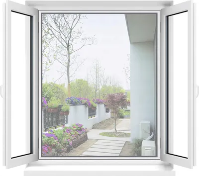 Produktbild von Apalus Fliegengitter Fenster, Zuschneidbar auf Fenstergrößen bis 130x150cm, Insektenschutz mit Starkem Klettband, Kinderleichte Montage, Presshilfe und Zuschneider Inklusive, Weiß