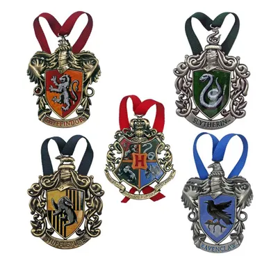 Image de Harry Potter Hogwarts Ensemble de bijoux pour l'arbre de Noël