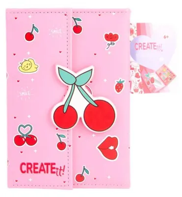 Produktbild von Canenco Make-up Buch Kirsche Magnetverschluss Kinderschminkset