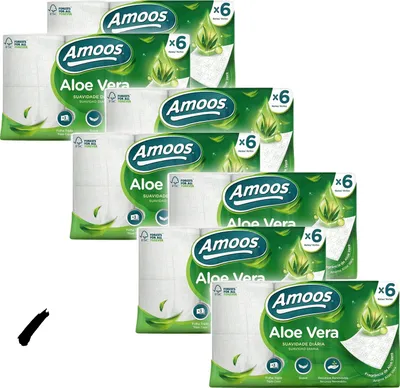 Produktbild von Toilettenpapier, 3-lagig, umweltfreundliches Material, Pack 42 Rollen