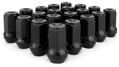 Productafbeelding van 20 Stuks Wielmoeren M14x1,5 41mm Conisch 60° Zwart