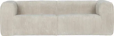 Produktbild von Bean 3,5-Sitzer Sofa Gerippter Stoff Natur