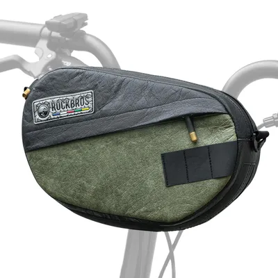 Image de ROCKBROS Road to Sky 2,5 L : sacoche de guidon imperméable pour vélo de gravel, vélo de course et VTT