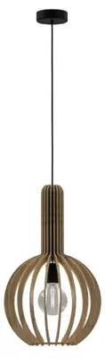 Image de Eglo 900151 VELASCO E27 Lampe à suspendre Ø310mm noir érable