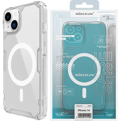 Produktbild von Nillkin Nature Pro Magnetic Case iPhone 14 Plus Magnetic Case MagSafe Transparent