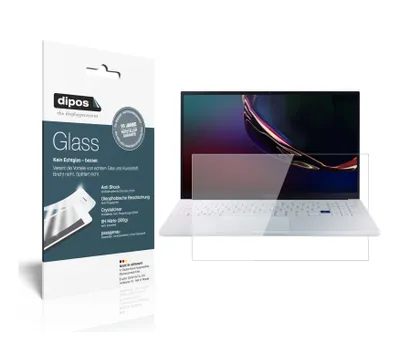 Produktbild von 2x Schutzfolie für Samsung Galaxy Book Ion 15.6 Zoll - Anti-Shock 9H Folie dipos Glass Kunststoffglas