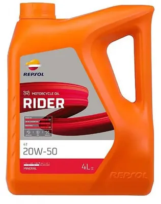 Produktbild von 4T Rider 20W50 4L Ma2 Mineralisches Motoröl (5) - Ersetzt Rp165Q54